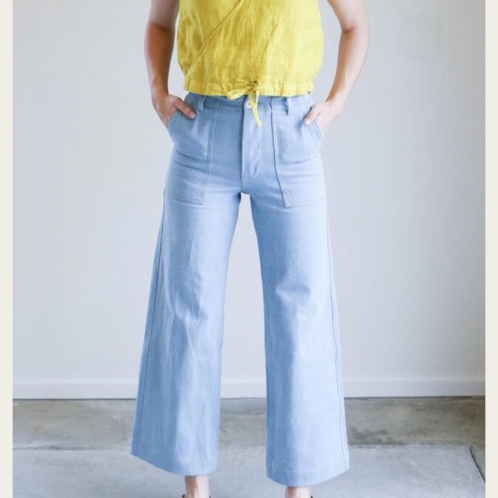 Esby Finch Denim in Light Blue